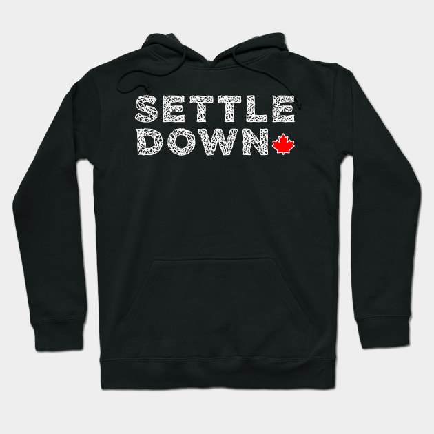 letterkenny settle down Hoodie by DisenyosDeMike